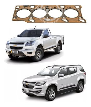 Junta cabecote s10 trailblazer 2.8 16v 2014/2018 2 pic chapa