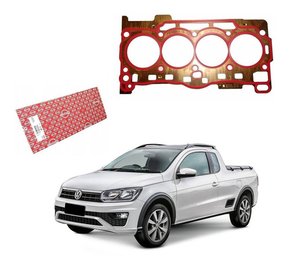 Junta cabeçote saveiro 1.6 16v msi 2015 2016 2017 2018 2019