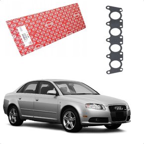 Junta coletor escape audi a4 1.8 20v 2003 2004 2005 2006