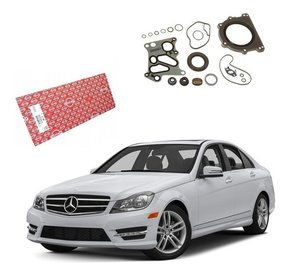 Junta inferior motor c/ ret. mercedes c250 w204 1.8 16v 2011