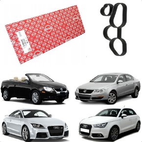 Junta radiador oleo audi a3 2.0 16v 2007 2008 2009 a 2013