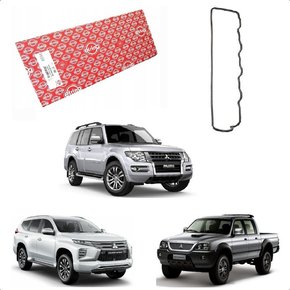 Junta tampa valvula mitsubishi l200 2.5 8v 2002 2003