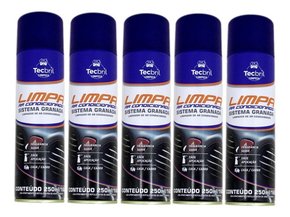 Kit 5 limpa ar condicionado automotivo aroma de carro novo