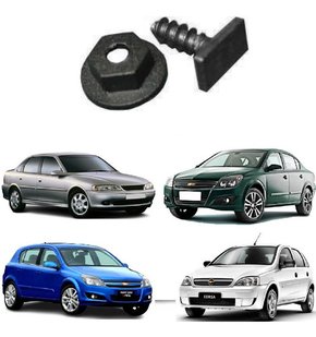 Kit 5 parafusos + porcas moldura paralama corsa wind montana