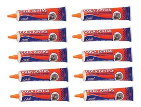 Kit com 10 cola adesivo para junta de motor 75g orbi 1533