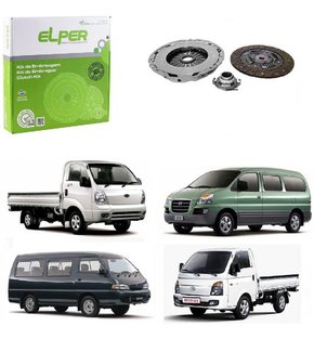 Kit embreagem c/ rol hyundai hr 2.5 8v 2008 2009 2010 2011