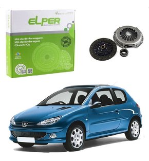 Kit embreagem c/ rol peugeot 206 1.0 16v 2001 2002 a 2006