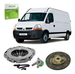 Kit embreagem completo renault master 2.8 8v dti 2002 a 2007