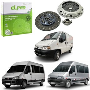 Kit embreagem fiat ducato 2.8 jtd 2006 2007 2008 2009 elper