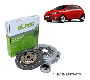 Kit embreagem hb20 1.0 12v 2012 13 2014 2015 original elper