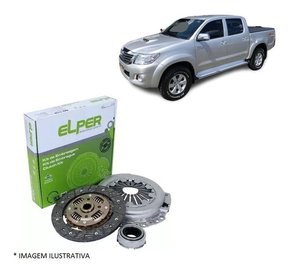 Kit embreagem hilux / sw4 2.5 3.0 16v 2005 2006 2007 a 2014