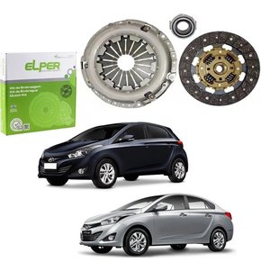 Kit embreagem original elper hb20 1.6 16v 2012 2013 14 2015