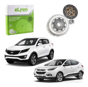 Kit embreagem original elper ix35 2.0 16v flex 2010 a 2018