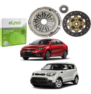 Kit embreagem original elper kia soul 1.6 2012/2018 6 marcha