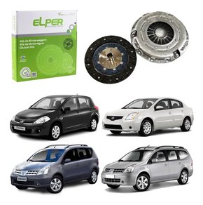 Kit embreagem original elper sentra 2.0 16v 2007 2008 a 2016