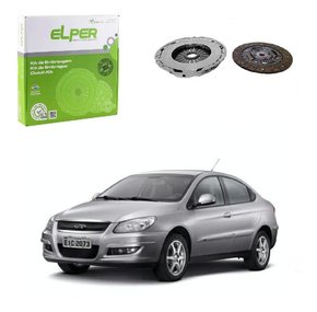 Kit embreagem (plato+disco) chery cielo 1.6 16v 2011 2012