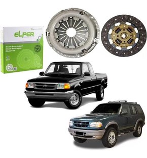 Kit embreagem plato disco ranger 4.0 v6 gasolina 1995 96 97