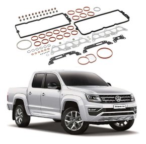 Kit junta retificação amarok 3.0 v6 audi q7 2019 sem jta cab
