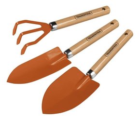 Kit para jardinagem tramontina 78102801 jogo com 3 peças
