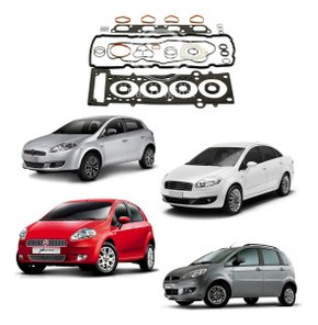 Kit retificação sup cabeçote punto idea 1.8 16v etorq s/ ret