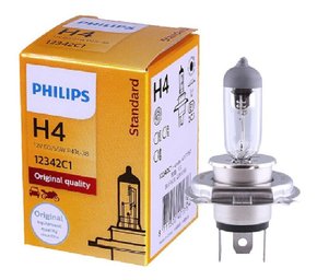 Lampada h4 12v 60/55w amarela