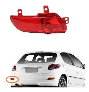 Lanterna neblina parach peugeot 207 hatch 2008/2013 esquerdo