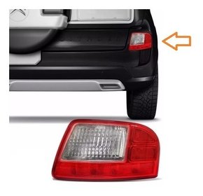 Lanterna parachoque traseiro aircross 2010 a 2015 direito ft