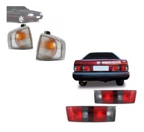 Lanterna tras fume escort 87 90 91 92 + pisca cristal kit ht