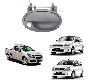 Maçaneta dianteira direita s/chave meriva montana 2004/2010