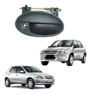 Maçaneta dianteira direita s/chave prisma até 2012 / celta