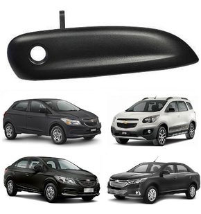 Maçaneta dianteira motorista c/furo s/chave cobalt 2011-2018