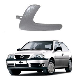 Maçaneta interna porta direita cinza metal gol parati g3 4p