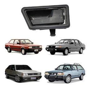 Maçaneta interna preta diant l. motorista gol parati 84/86