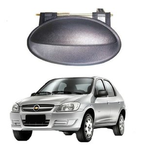 Maçaneta traseira l. passageiro prisma 2006 a 2012 e celta