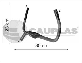 Mangueira ar quente celta 2001 a 2016 prisma 2008 a 2012
