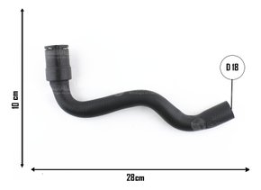 Mangueira ar quente corsa/montana 2006 a 2011