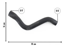 Mangueira ar quente corsa/tigra 1998 a 2001