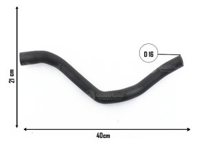 Mangueira ar quente logan/sandero 2007 em diante