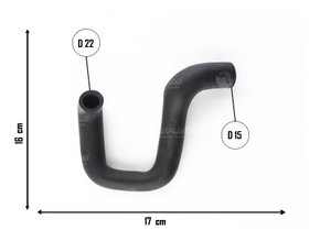 Mangueira ar quente mercedes classe a 1999 a 2005