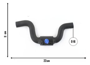 Mangueira ar quente palio siena 1.0 16v fire 2001 a 2007