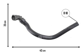 Mangueira bomba d agua golf 1.6 2002 a 2012