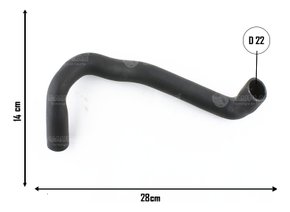 Mangueira bomba d agua golf/jetta 1993 a 2000