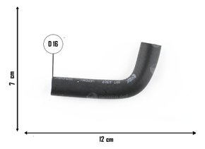 Mangueira bomba d agua jumper/ducato/boxer 1997 a 2009