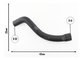 Mangueira inferior corsa classic 1.4 8v 2011