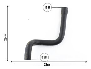 Mangueira inferior corsa/montana 1.0 1.8 2002 a 2011