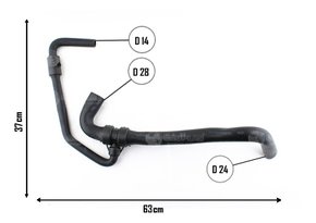 Mangueira inferior courier ednura 1996 em diante