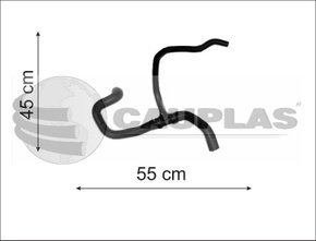 Mangueira inferior duster 1.6 16v (k4m) 2012 a 2015