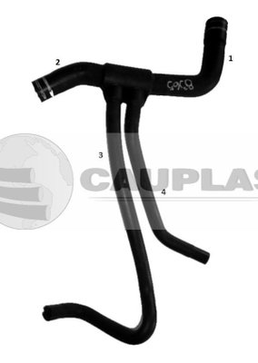 Mangueira inferior fiorino/uno fire mpi 2002 a 2013