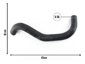 Mangueira inferior mitsubishi l200 2.5 2003 a 2008