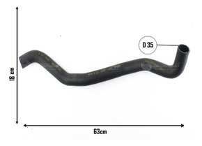 Mangueira inferior nissan frontier 2.5 2008 a 2012